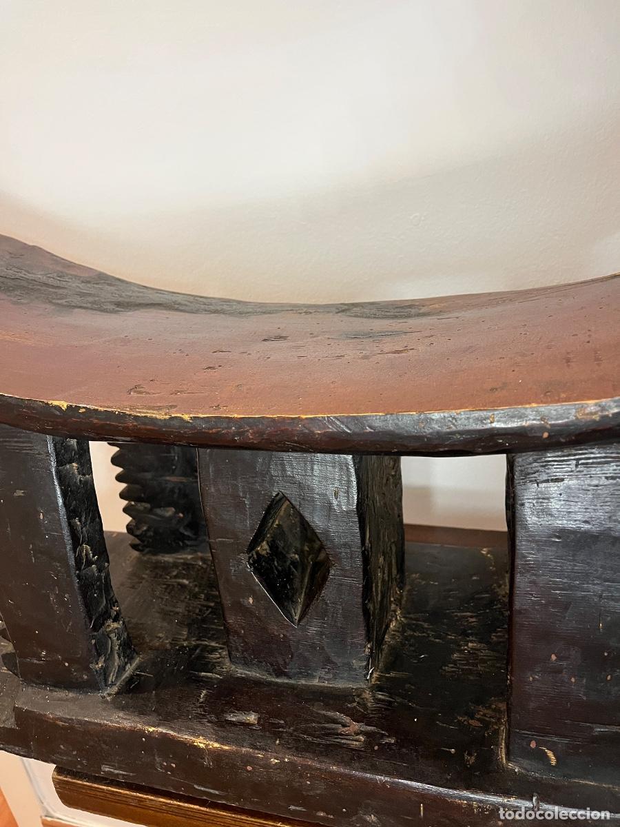 Arte: Taburete ceremonial Ashanti - Foto 8