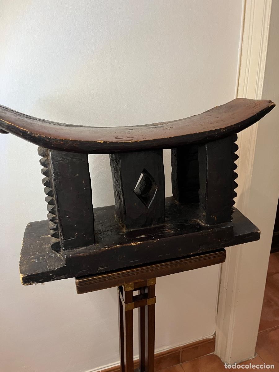 Arte: Taburete ceremonial Ashanti - Foto 2