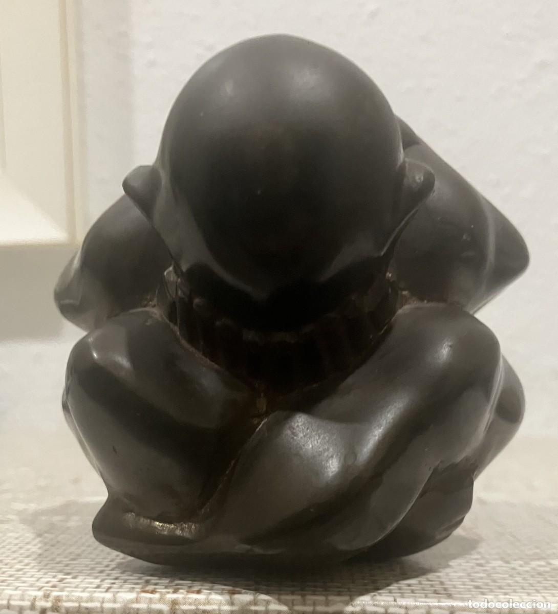 Arte: BUDA CHNP BRONCE ANTIGUA - Foto 1