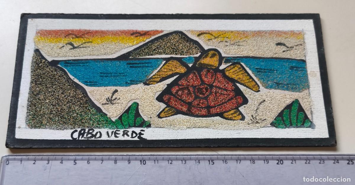 Arte: Cuadro de arena de Cabo Verde - Foto 2