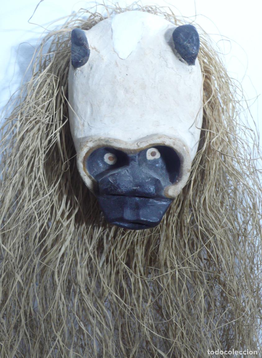 Arte: MASCARA TRIBAL ROSTRO DE MONO - Foto 2