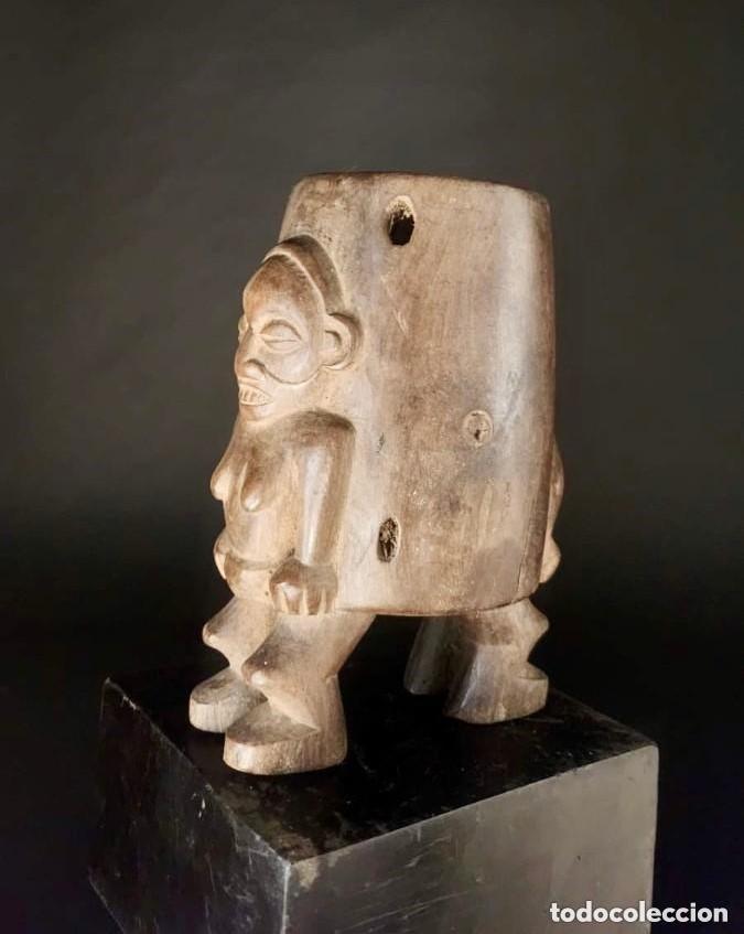 Arte: Copa de madera - Yaka - Rep&uacute;blica Democr&aacute;tica del Congo. - Foto 1