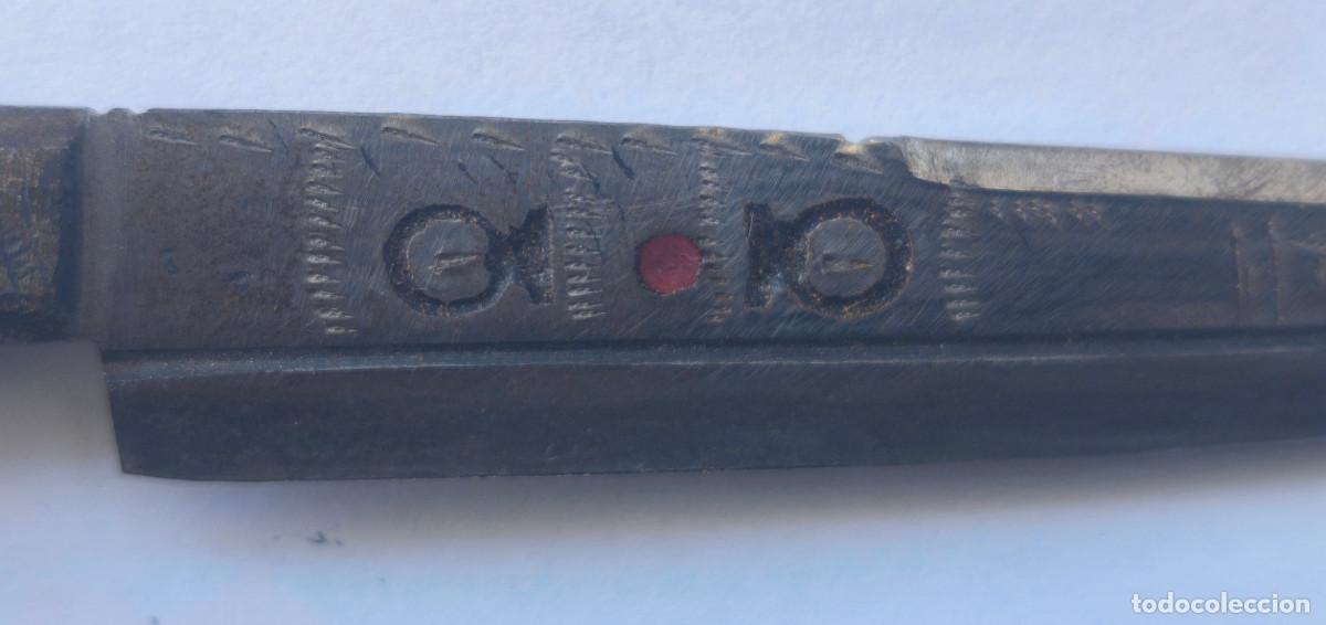 Arte: Antiguo cuchillo africano original - Foto 2