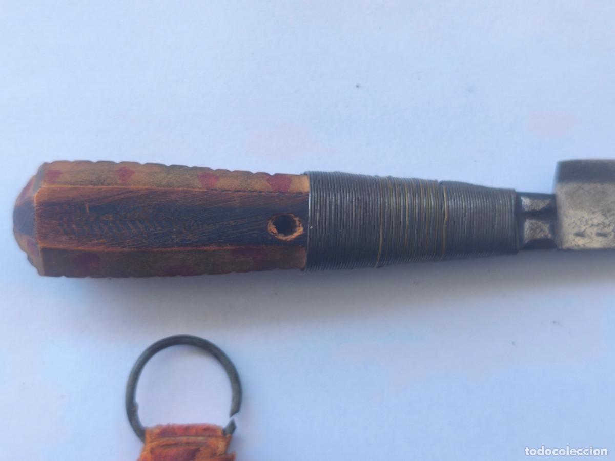 Arte: Antiguo cuchillo africano original - Foto 6