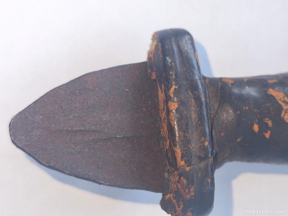 Arte: Antiguo cuchillo africano original - Foto 4