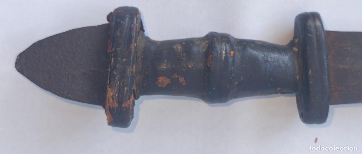 Arte: Antiguo cuchillo africano original - Foto 5