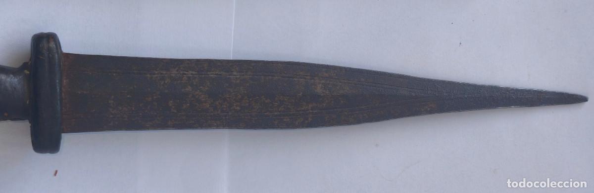 Arte: Antiguo cuchillo africano original - Foto 6