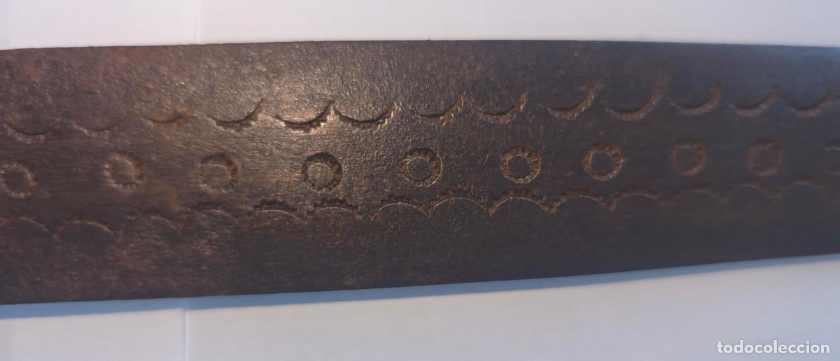 Arte: Antiguo cuchillo africano original - Foto 5