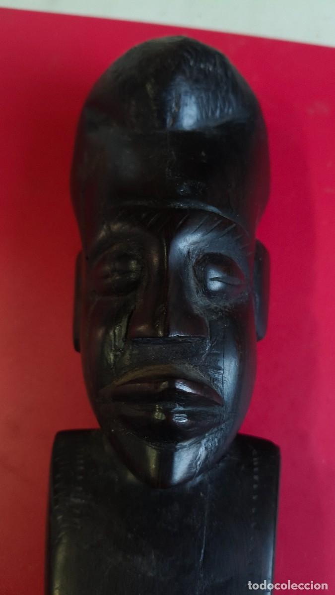 Arte: Sculpture &eacute;b&egrave;ne Afrique 1900 - Foto 1