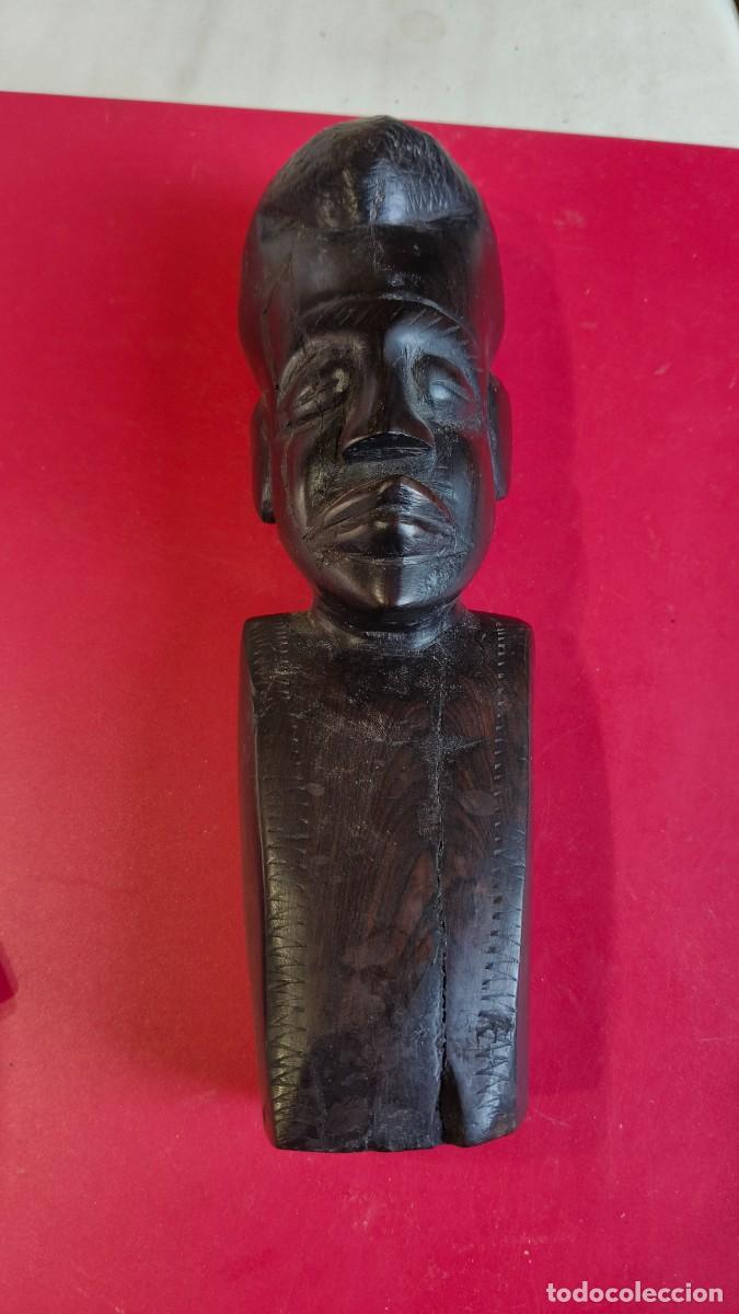 Arte: Sculpture &eacute;b&egrave;ne Afrique 1900 - Foto 2