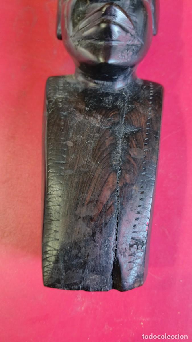 Arte: Sculpture &eacute;b&egrave;ne Afrique 1900 - Foto 3