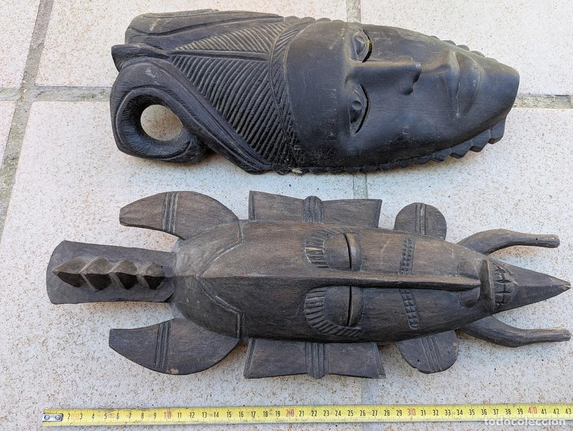 Arte: MASCARAS ANTIGUAS DE MADERA - Foto 2