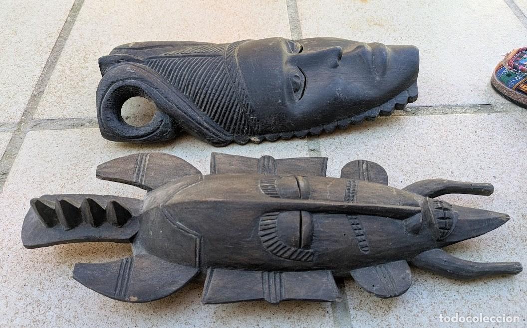 Arte: MASCARAS ANTIGUAS DE MADERA - Foto 3