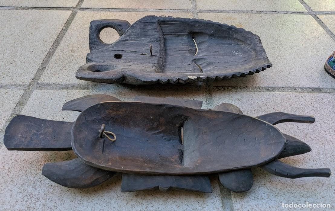 Arte: MASCARAS ANTIGUAS DE MADERA - Foto 4