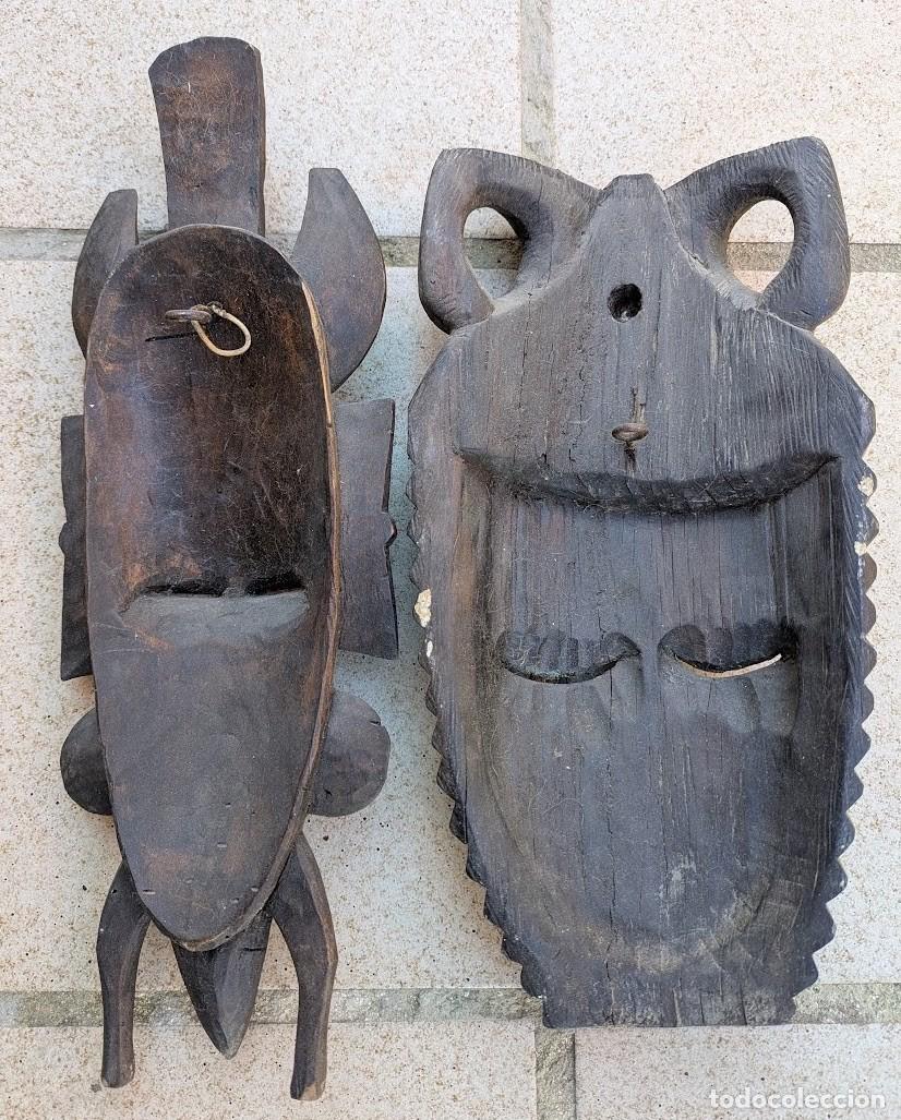 Arte: MASCARAS ANTIGUAS DE MADERA - Foto 5