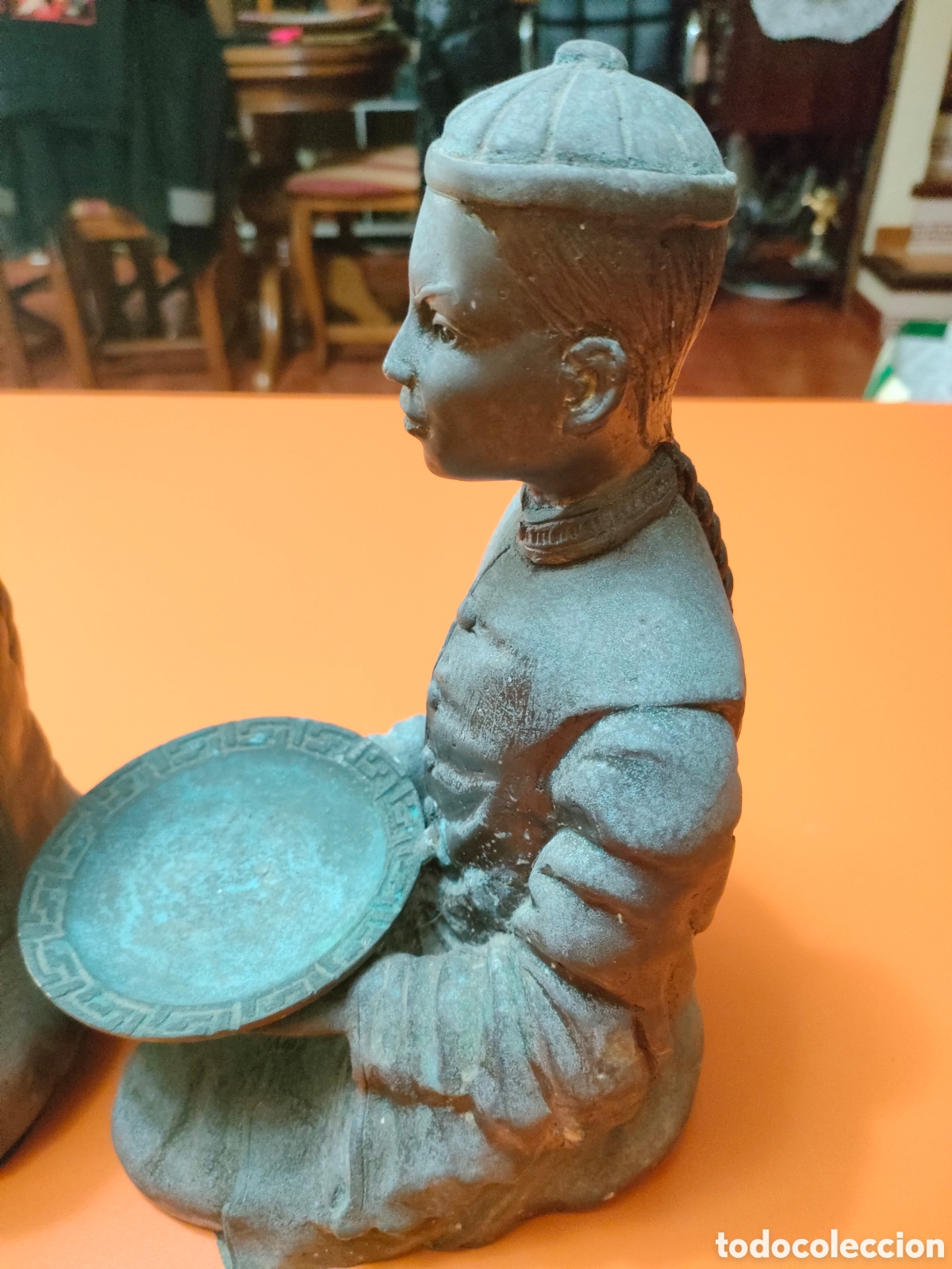 Arte: Pareja de figuras en bronce a la cera perdida - Foto 3