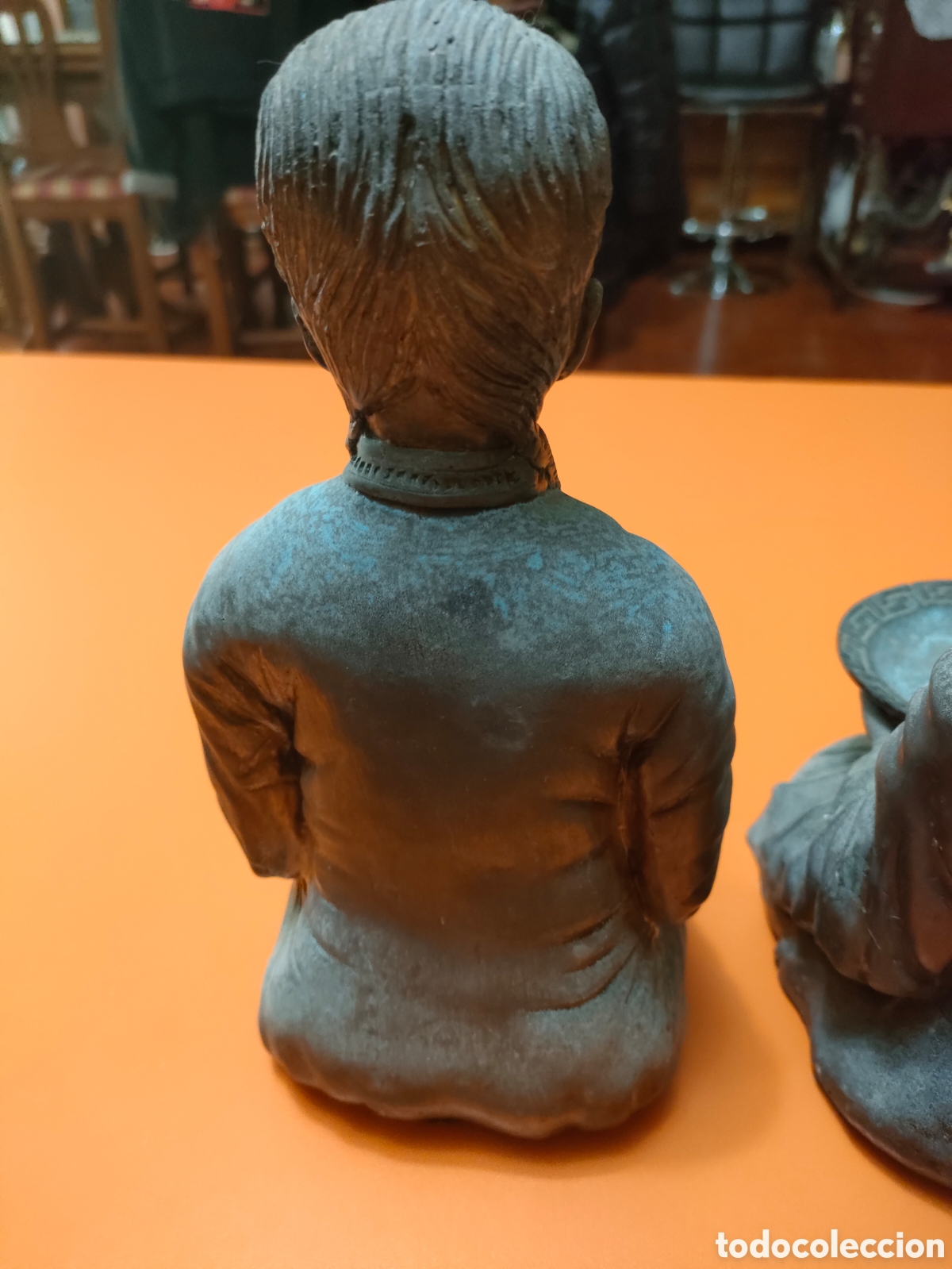 Arte: Pareja de figuras en bronce a la cera perdida - Foto 4