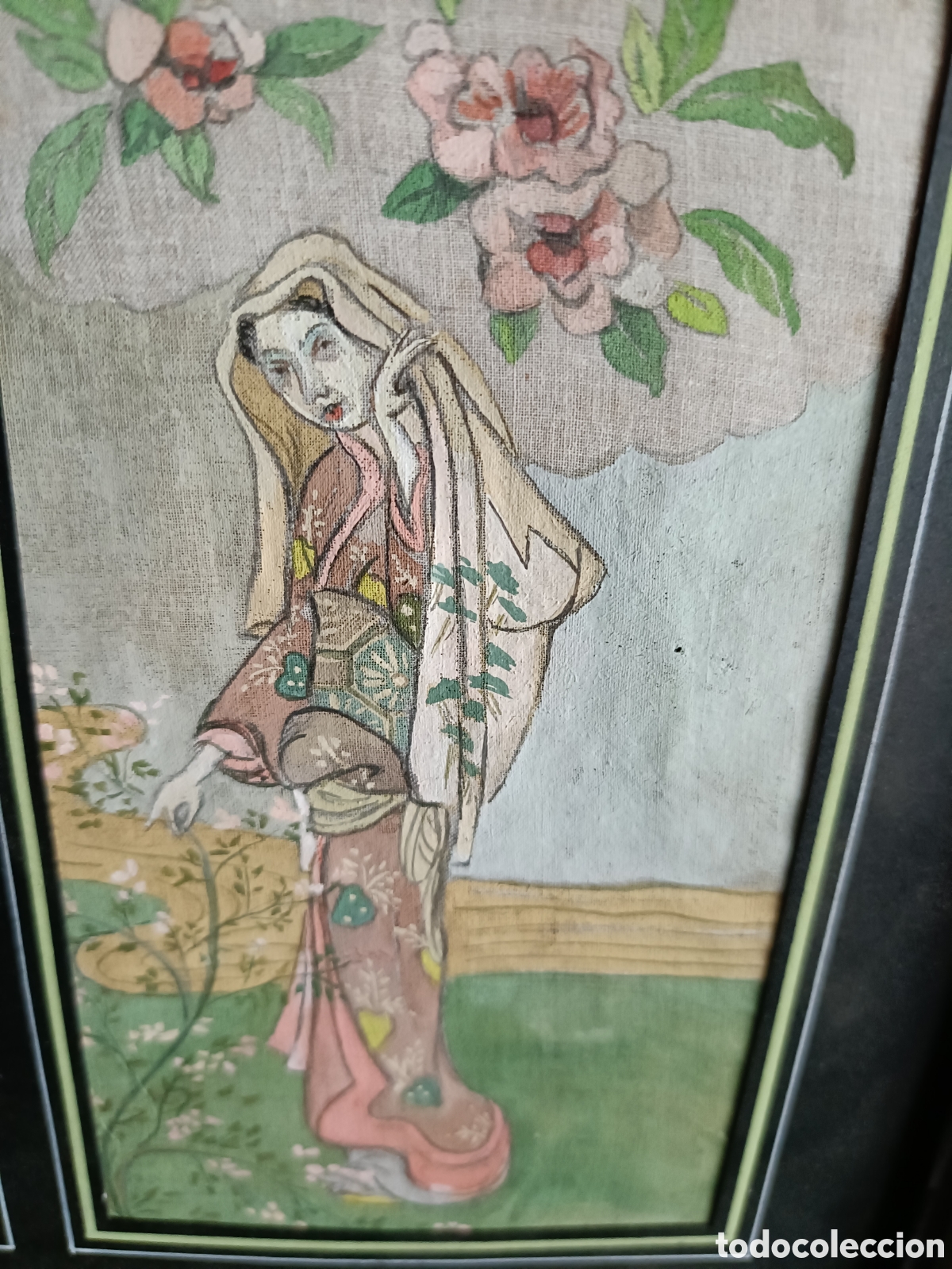 Arte: Pinturas sobre seda China - Foto 4