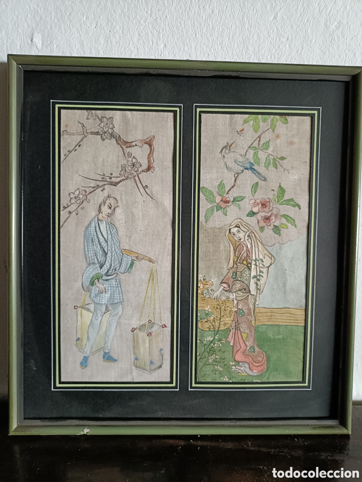 Arte: Pinturas sobre seda China - Foto 1