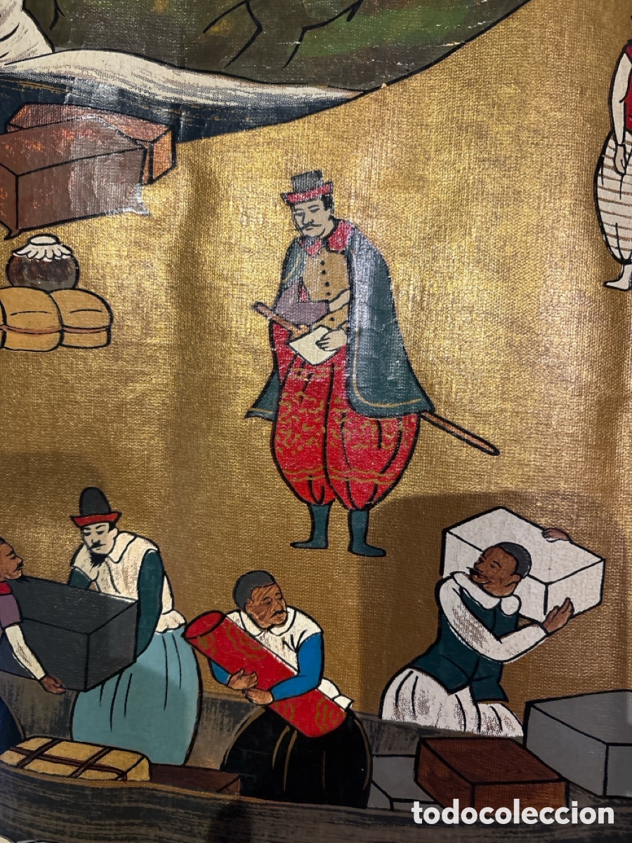 Arte: Panel pintado Japon&eacute;s - Foto 4
