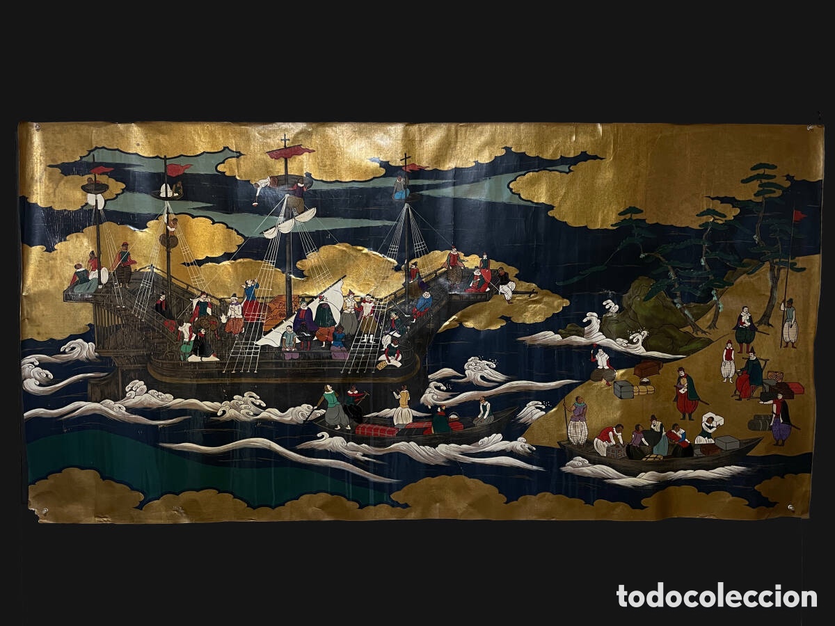 Arte: Panel pintado Japon&eacute;s - Foto 5