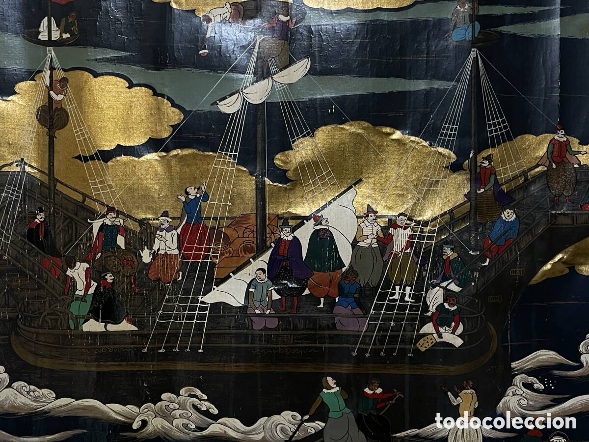 Arte: Panel pintado Japon&eacute;s - Foto 6
