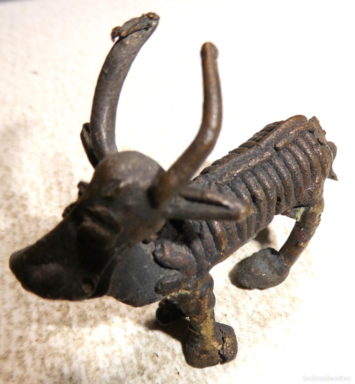 Arte: Figura africana de bronce a identificar - Foto 2