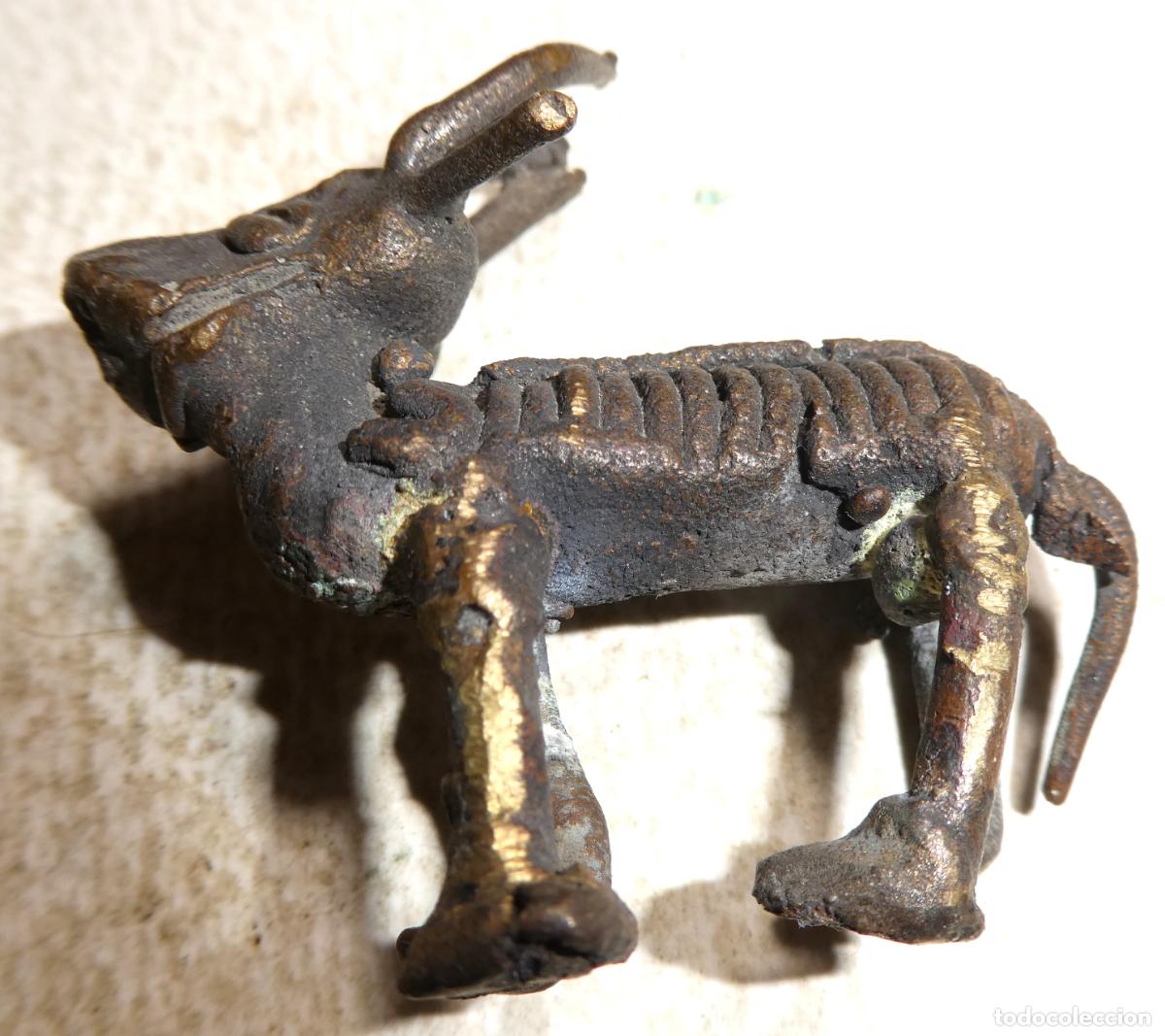 Arte: Figura africana de bronce a identificar - Foto 3