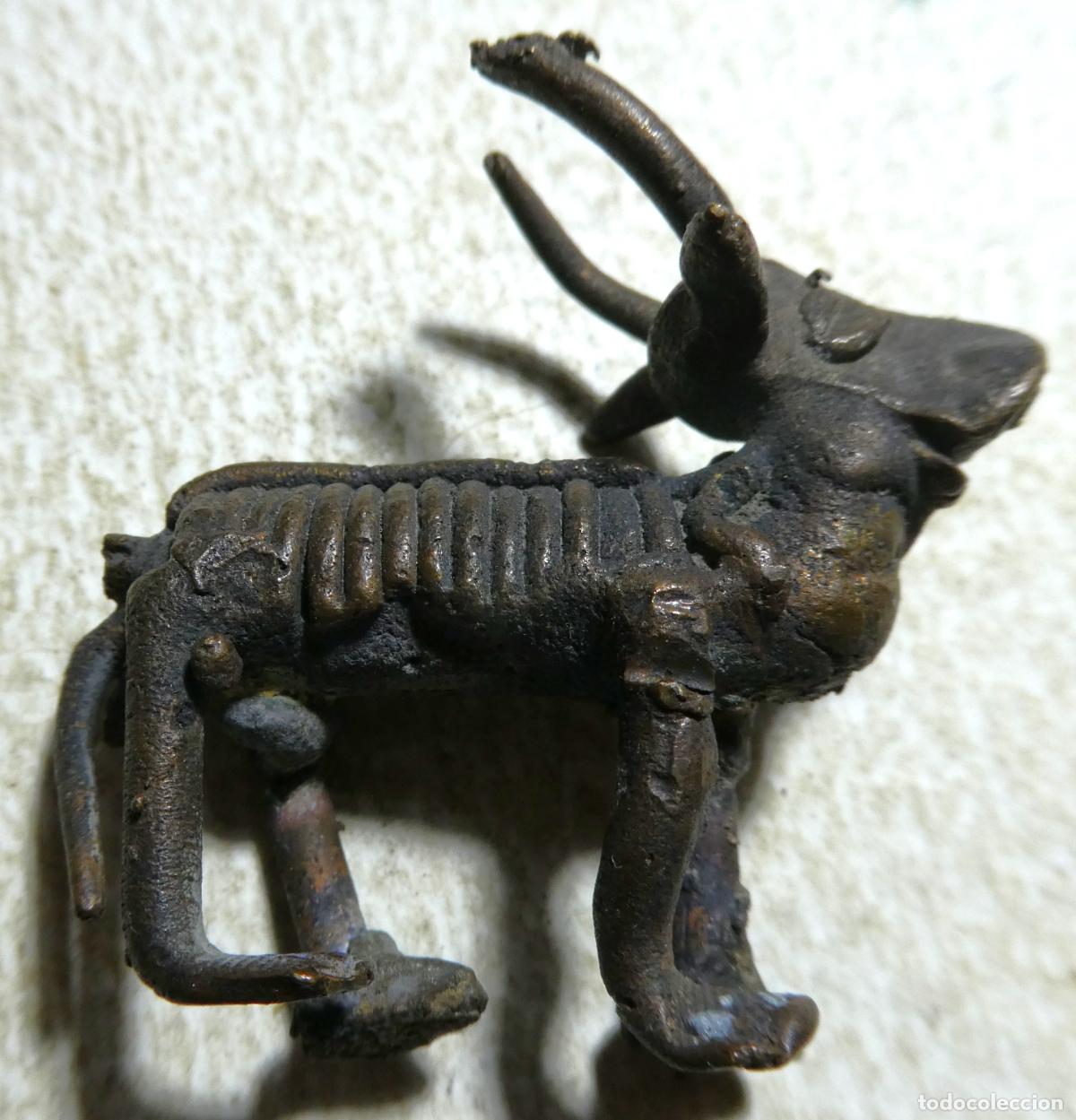 Arte: Figura africana de bronce a identificar - Foto 1