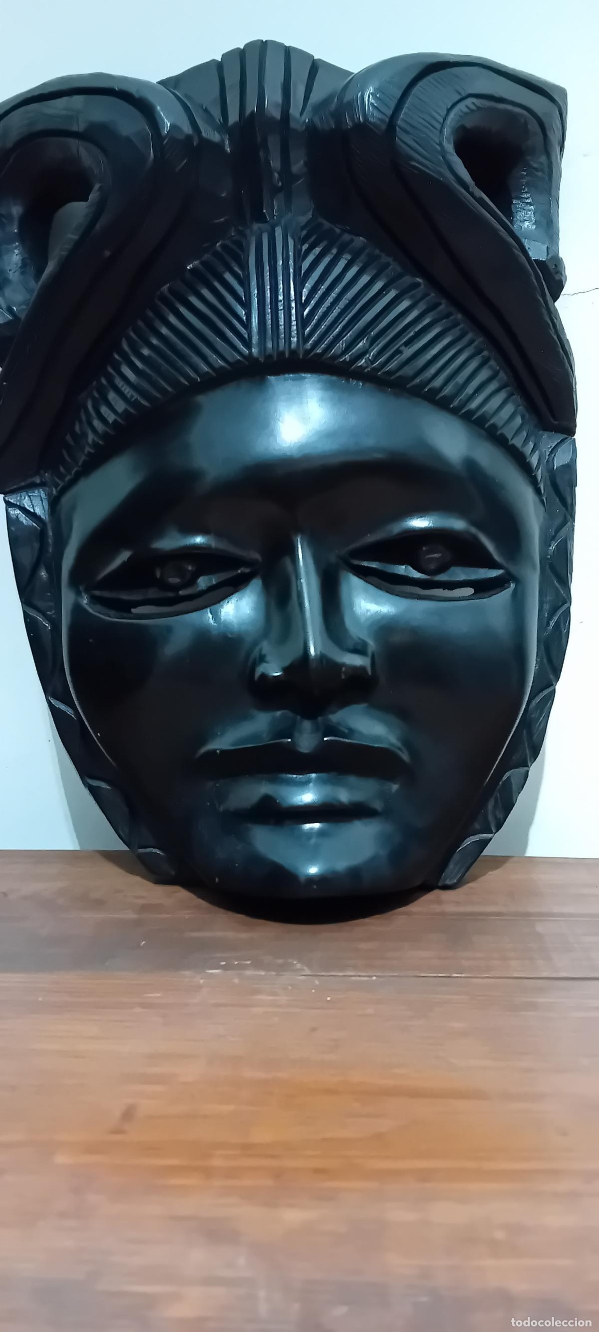 Arte: MASCARA AFRICANA EN MADERA - Foto 2