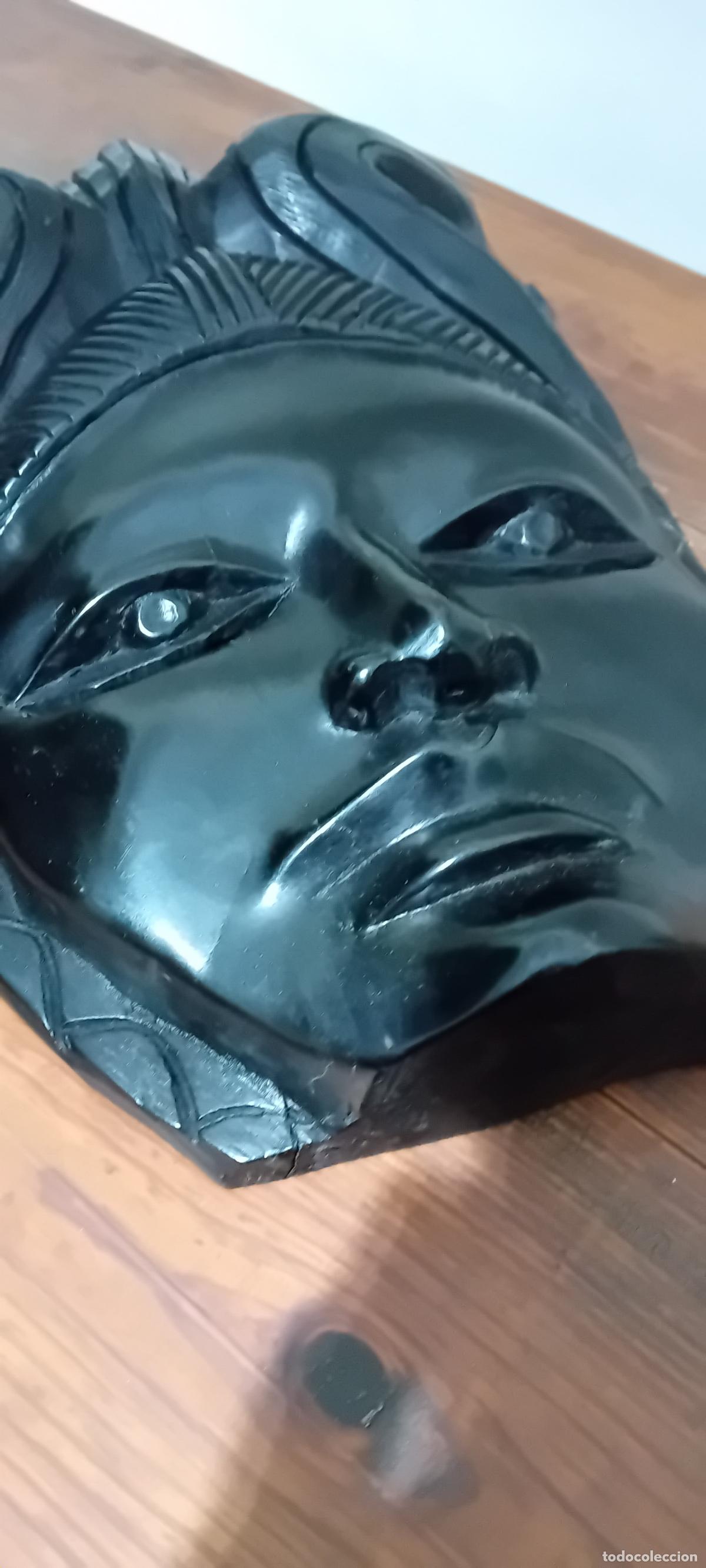 Arte: MASCARA AFRICANA EN MADERA - Foto 3