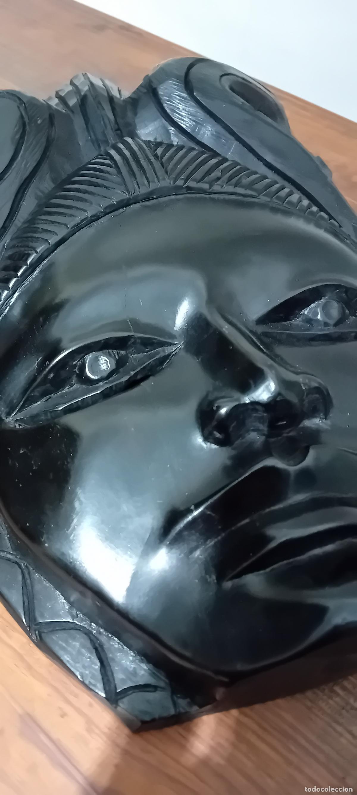 Arte: MASCARA AFRICANA EN MADERA - Foto 4