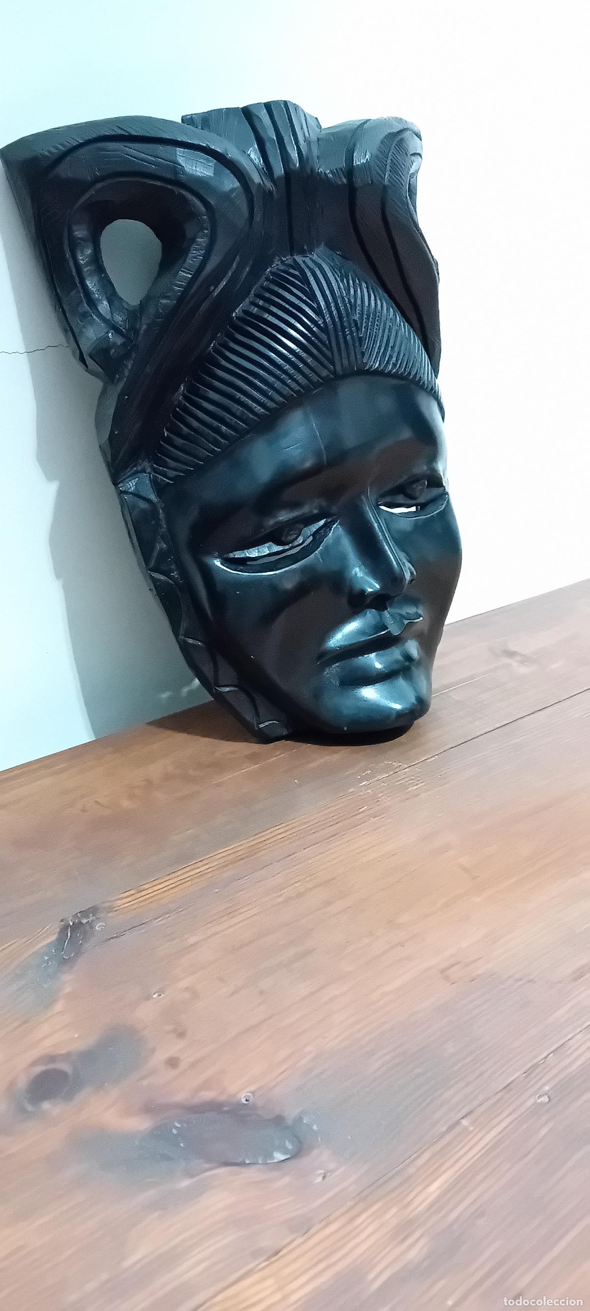 Arte: MASCARA AFRICANA EN MADERA - Foto 11