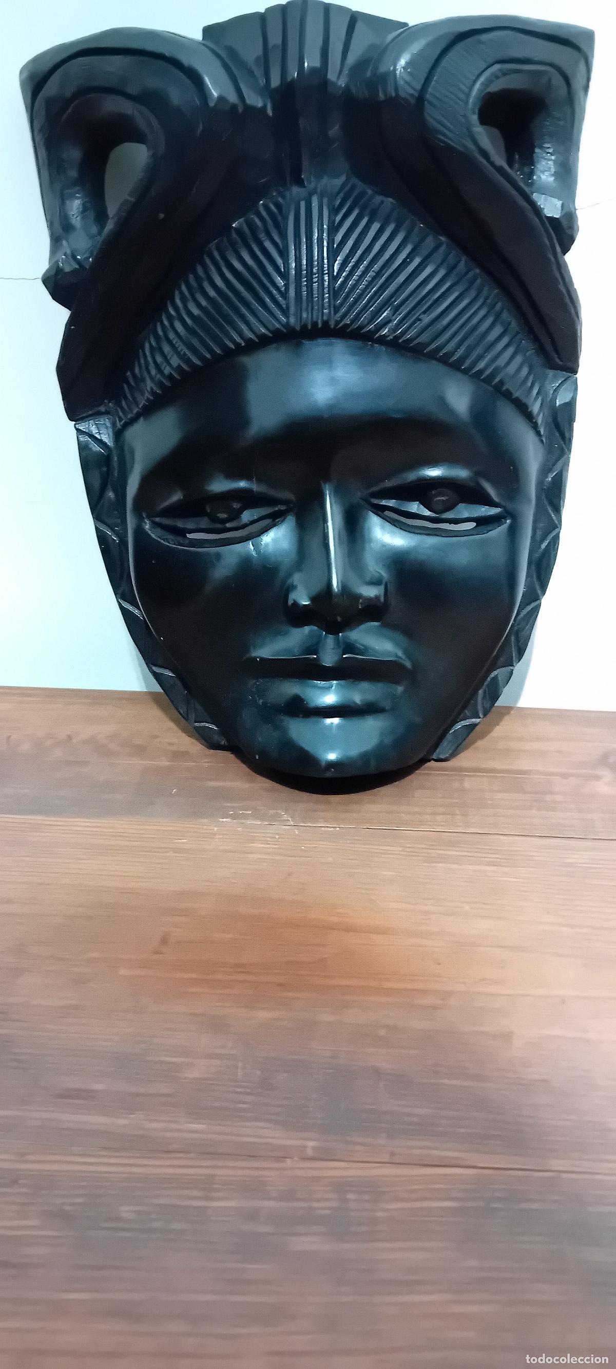 Arte: MASCARA AFRICANA EN MADERA - Foto 12