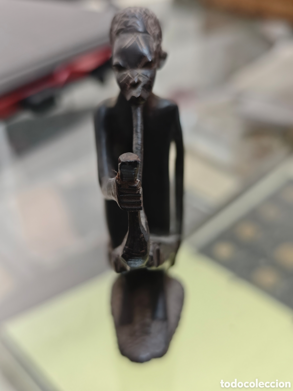 Arte: Figura africana madera - Foto 3