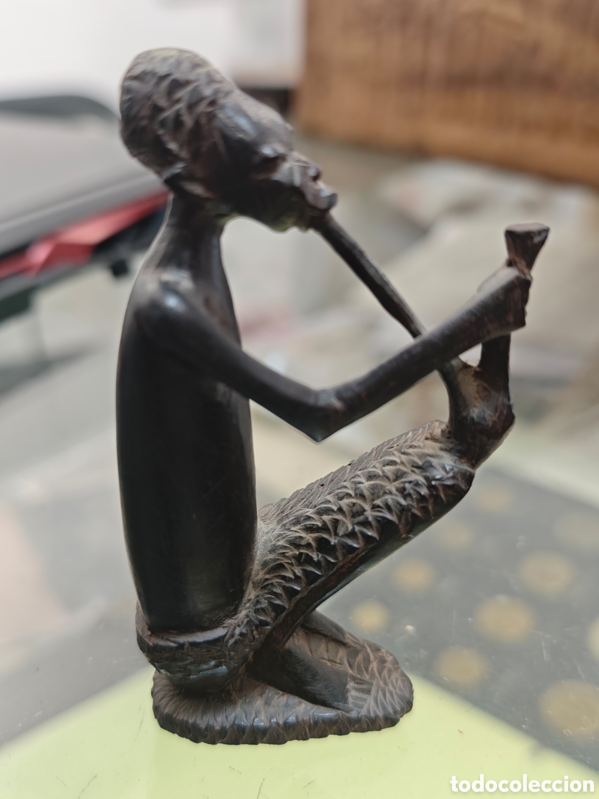Arte: Figura africana madera - Foto 1
