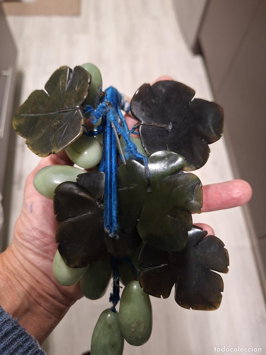 Arte: RACIMO DE UVAS DE JADE - Foto 3