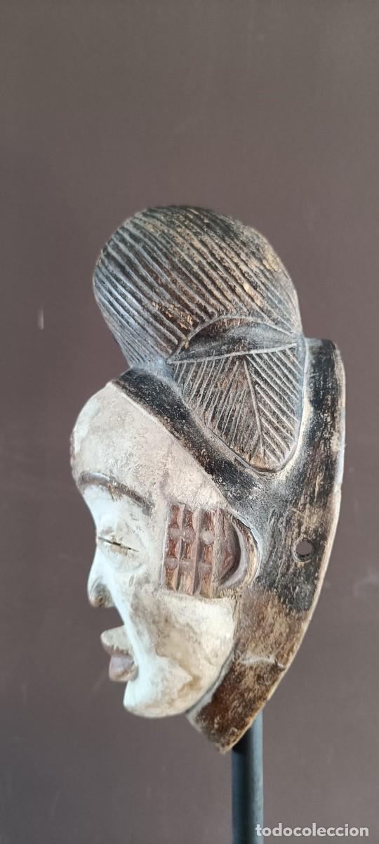 Arte: Peque&ntilde;a m&aacute;scara Punu (Gab&oacute;n) - Foto 3