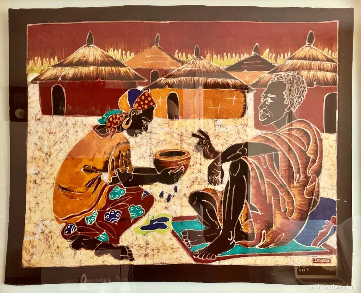 Arte: BATIK ORIGINAL AFRICANO - Foto 1