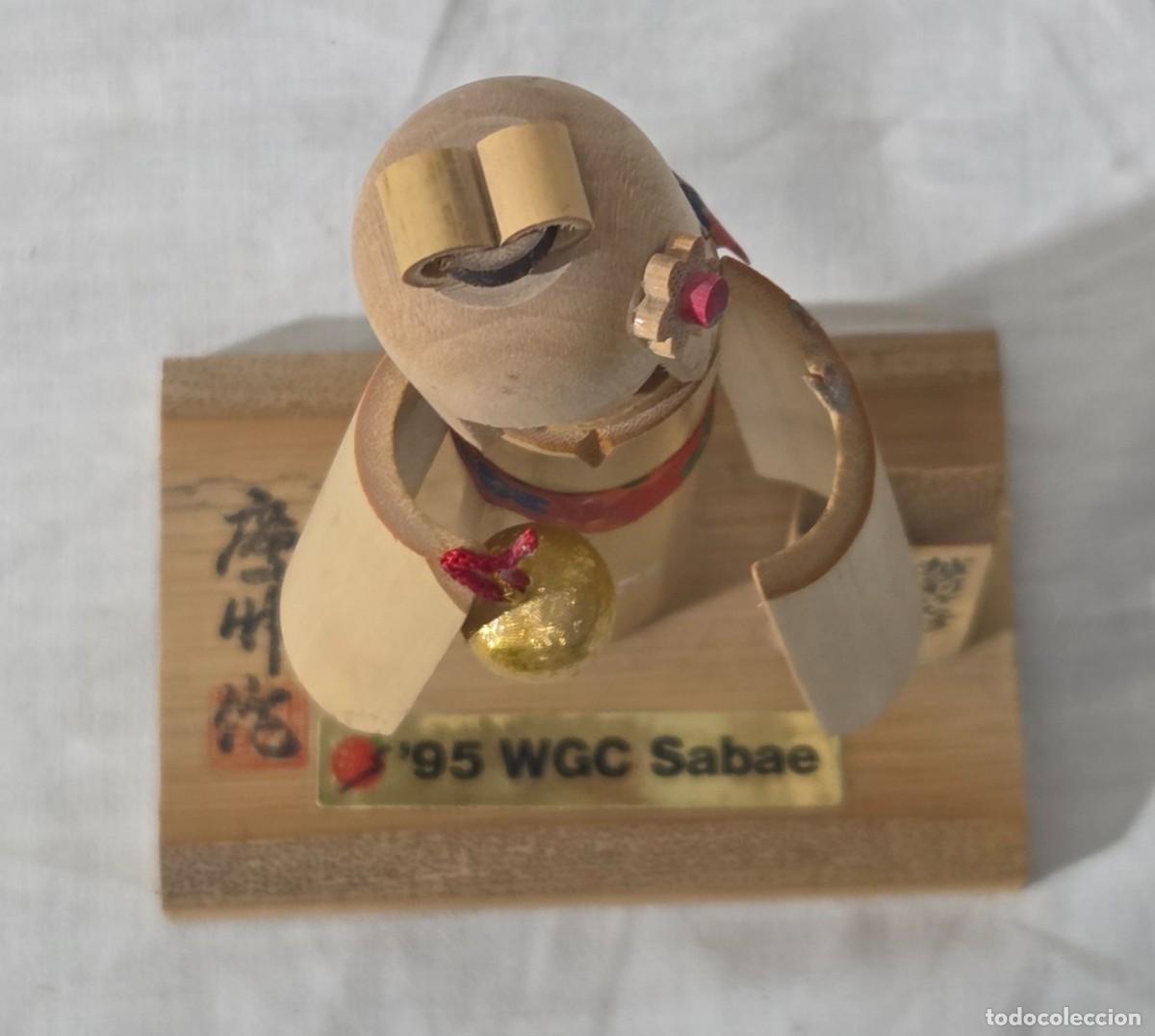 Arte: Mu&ntilde;eca Kokeshi de bambu - Foto 6