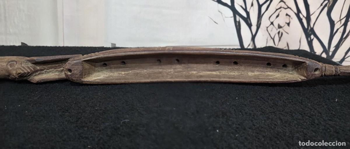 Arte: Canoa de madera tallada a mano - Foto 7