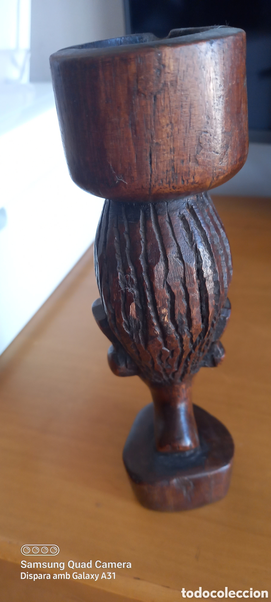 Arte: Figura de madera hecha a mano - Foto 3