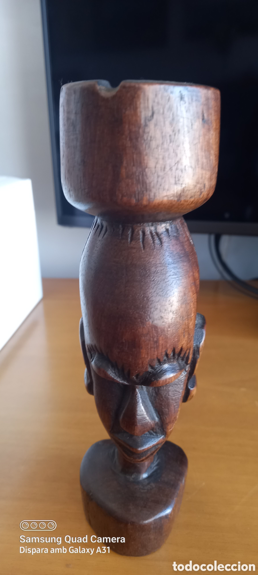 Arte: Figura de madera hecha a mano - Foto 1