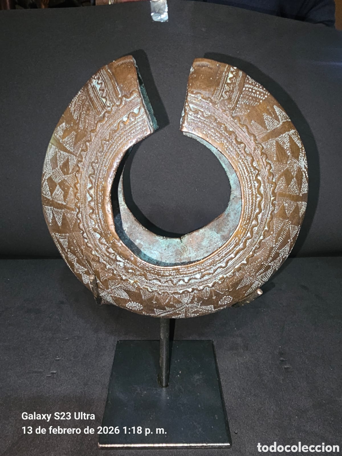 Arte: Tobillera cobre/bronce Peul. - Foto 2