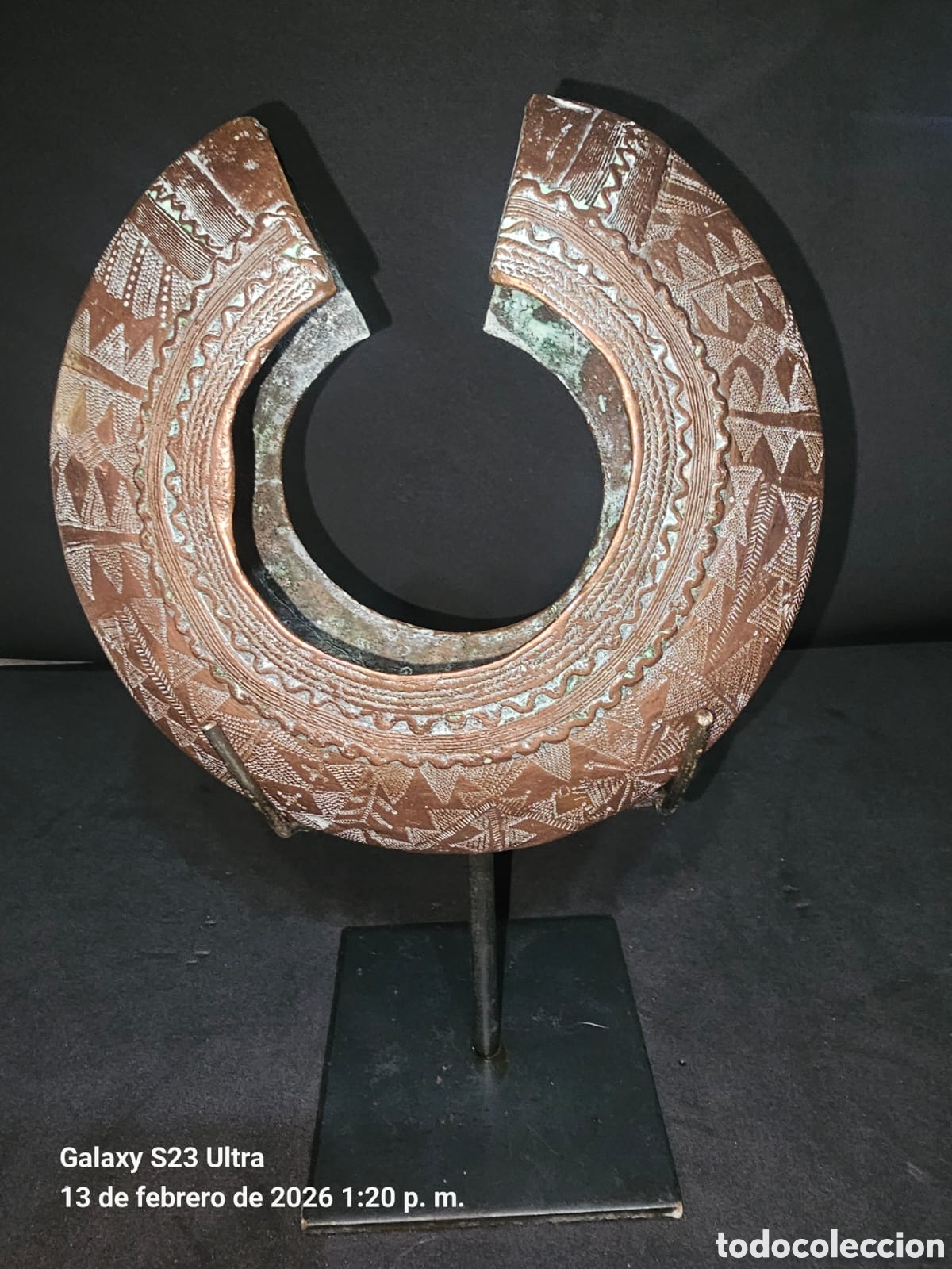 Arte: Tobillera cobre/bronce Peul. - Foto 1