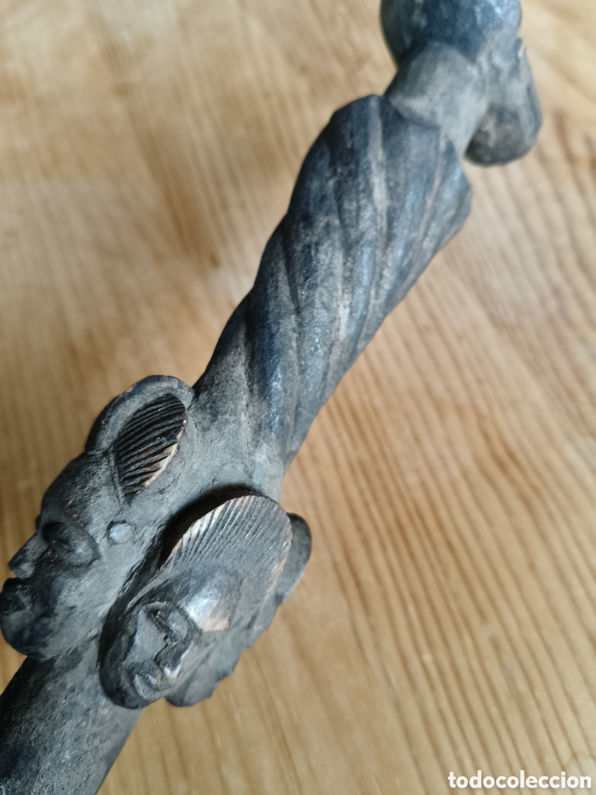 Arte: Cetro africano de madera - Foto 6