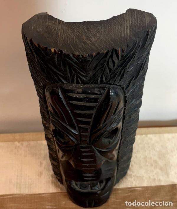 Arte: M&aacute;scara Africana Tallada - Foto 6