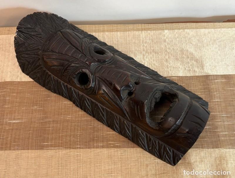 Arte: M&aacute;scara Africana Tallada - Foto 7