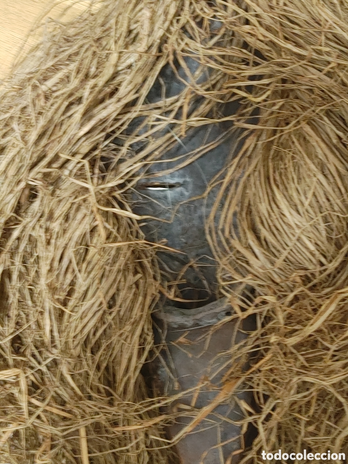 Arte: Mascara africana en madera. - Foto 4