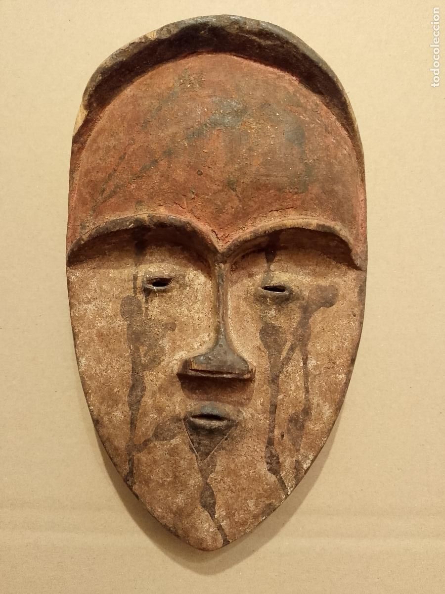 Arte: Mascara ritual Lega . Congo. - Foto 5